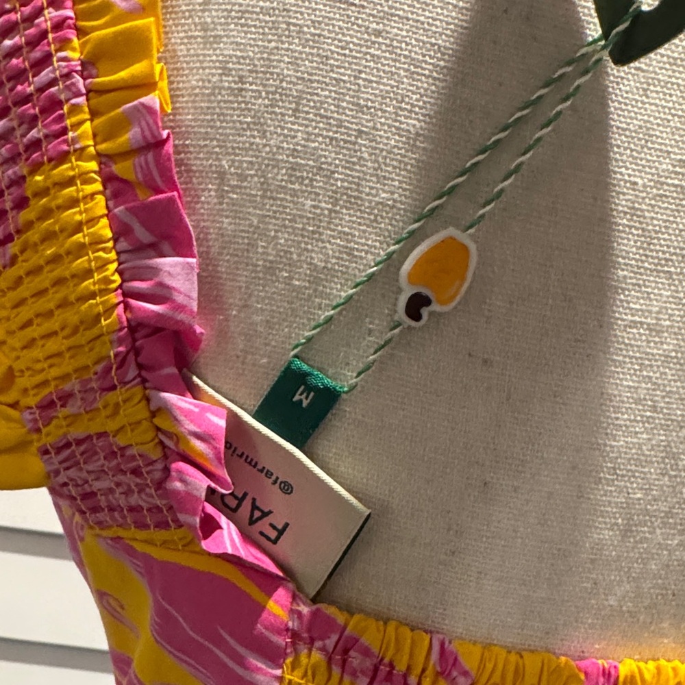 FARM Rio NWT Tropical Swing Mix Mini Colorful Dress in 100% organic Cotton. - Picture 9 of 12